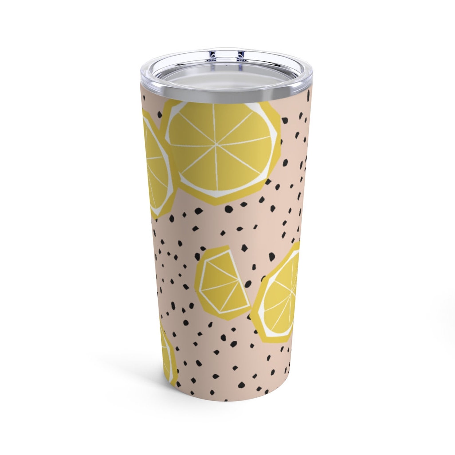Lemon Tumbler 20oz Etsy