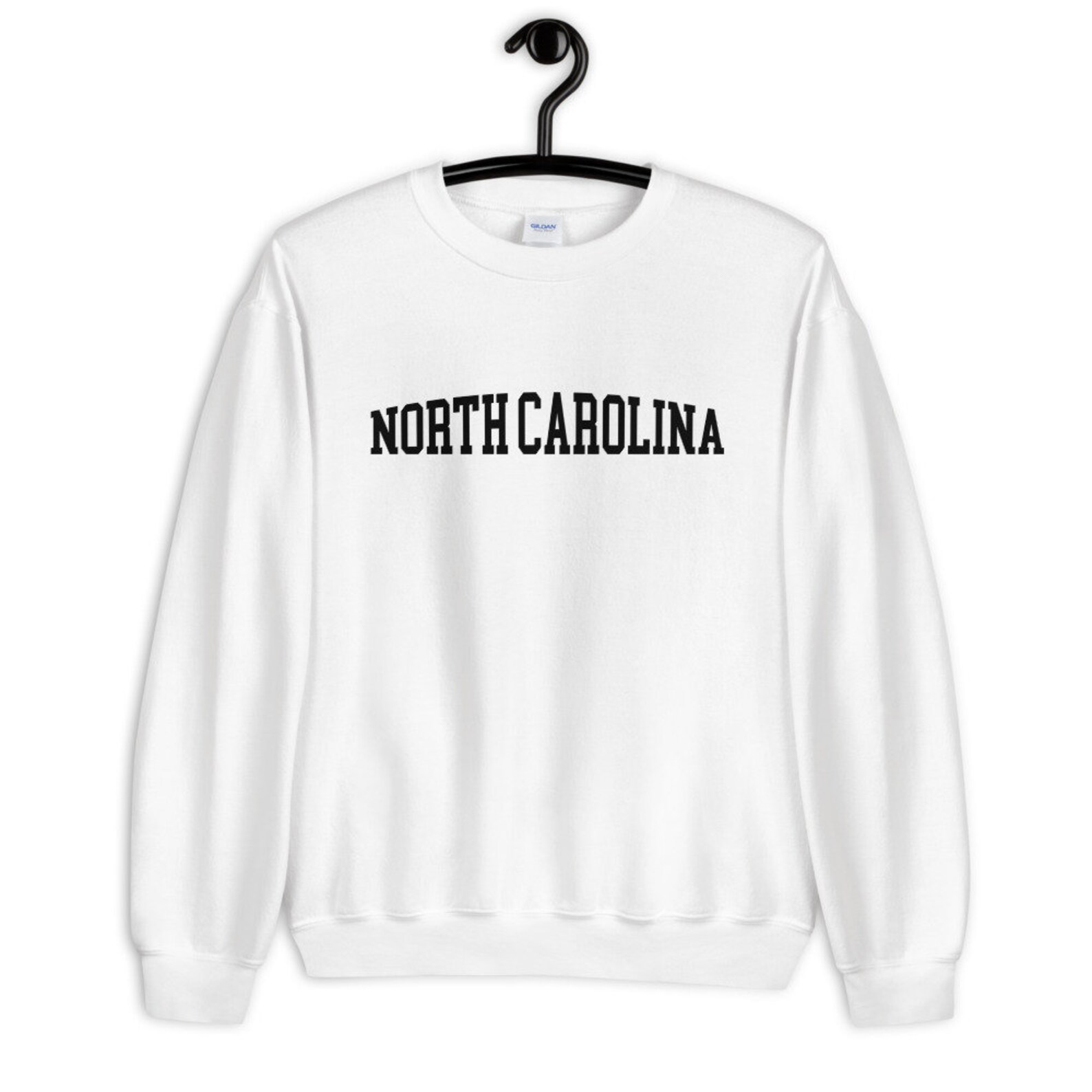 North Carolina Unisex Sweatshirt Etsy