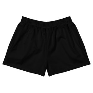 Black Athletic Shorts | Etsy