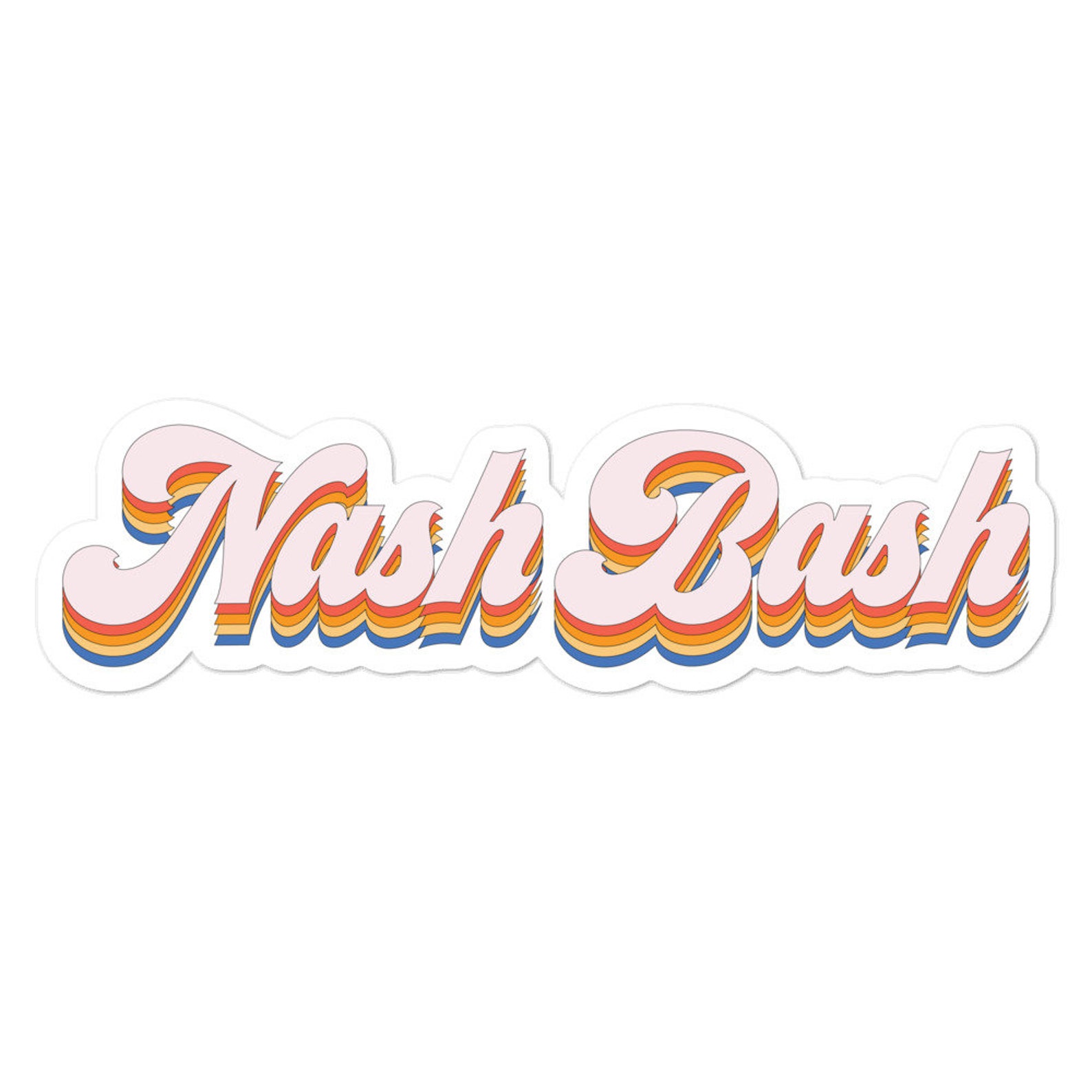 Nash Bash Sticker Etsy