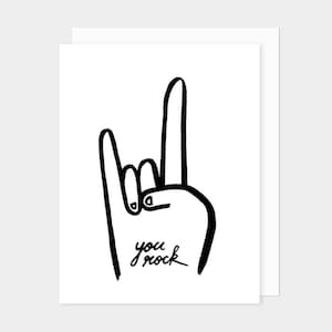 Vous Rock carte de voeux