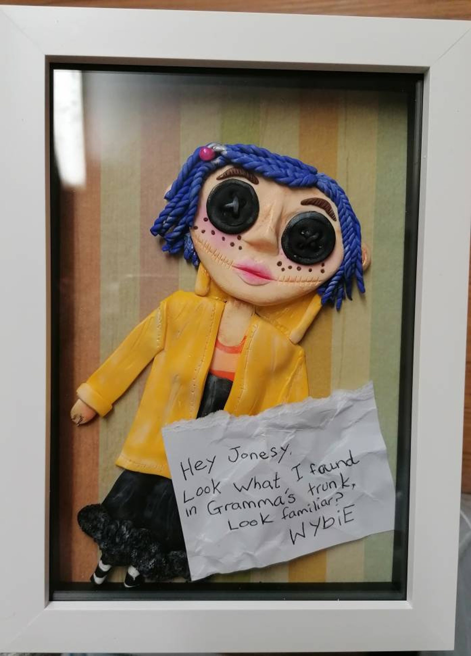 Coraline doll / coraline / other mother / buttons for eyes Etsy