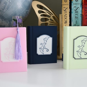 Bookmark Holder Book-shaped- Dragon Bookshelf Decor Home Library Organization Decor Bookish Book Worm Book Club Wyvern Booktok Reader