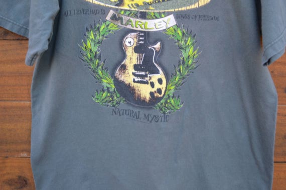 1999 bob Marley « Natural Mystic » T-Shirt vert foncé taille XL Rasta Weed Cannabis Rasta XL Reggae chansons de liberté guitare Afrique Afrika 64f0f1 1999 bob Marley « Natural Mystic » T-Shirt vert foncé taille XL Rasta Weed Cannabis Rasta XL Reggae chansons de liberté guitare Afrique Afrika 64f0f1
