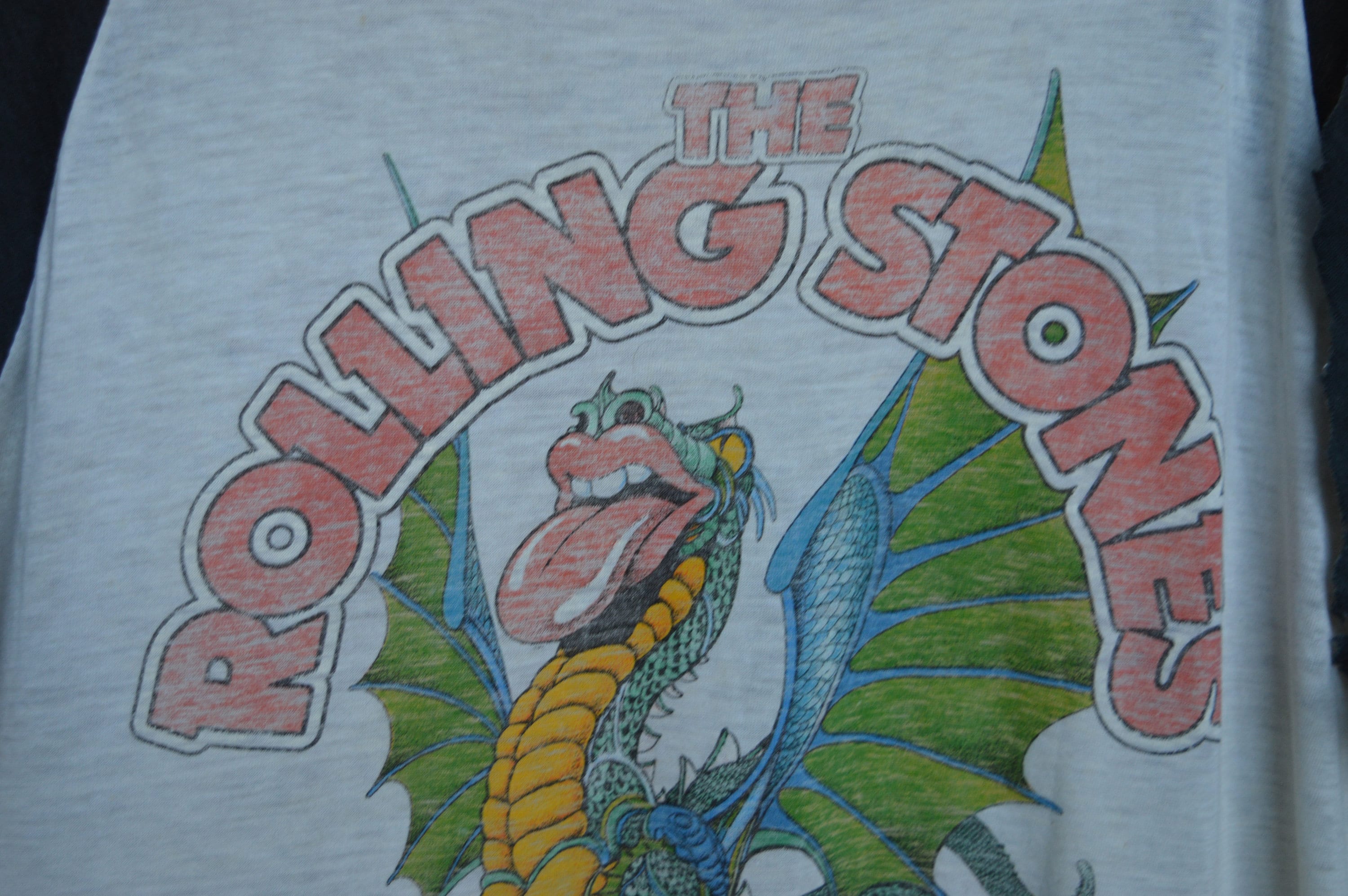 rolling stones dragon t shirt
