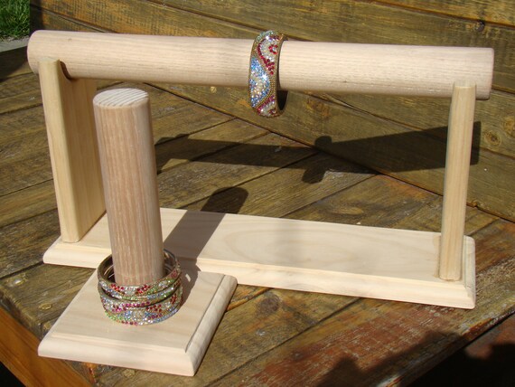 Wooden Bracelet Jewellery Display Holder Stand Etsy Australia