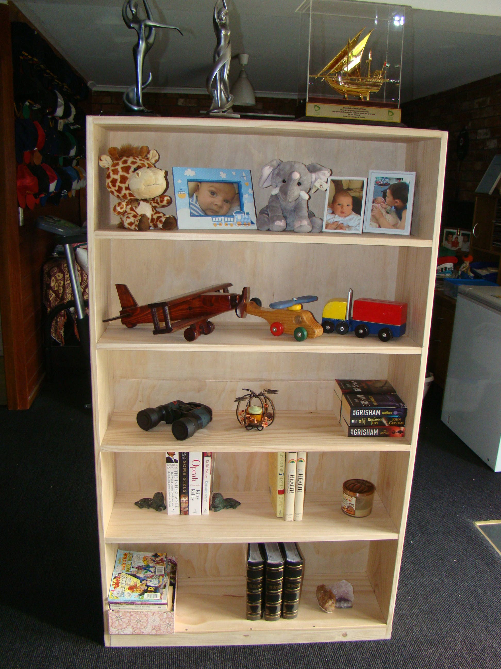 Estantería de madera de 5 niveles | Etsy