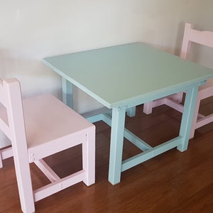 Wooden Toddler Table and 4 Chairs set PICK UP ITEM image 10