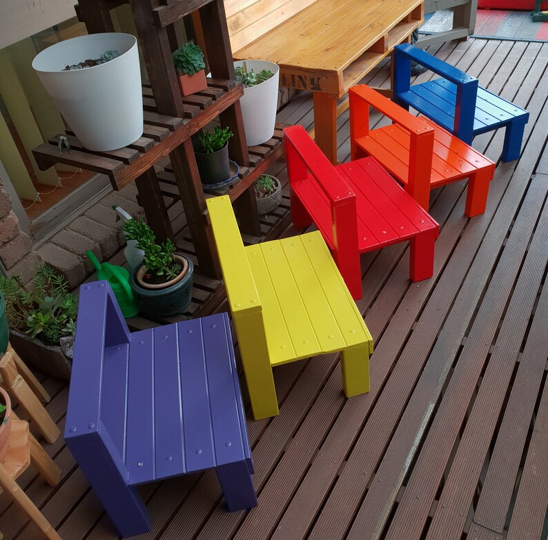 Wooden Toddler Table and 4 Chairs set PICK UP ITEM image 9