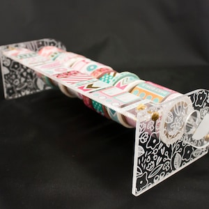 Handmade Acrylic Washi Tape Dispenser - XL Size