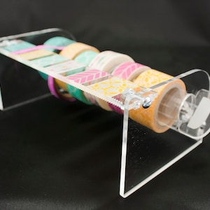 Handmade Acrylic Washi Tape Dispenser - Regular Size
