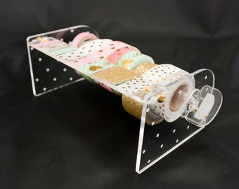Handmade Acrylic Washi Tape Dispenser - Regular Size