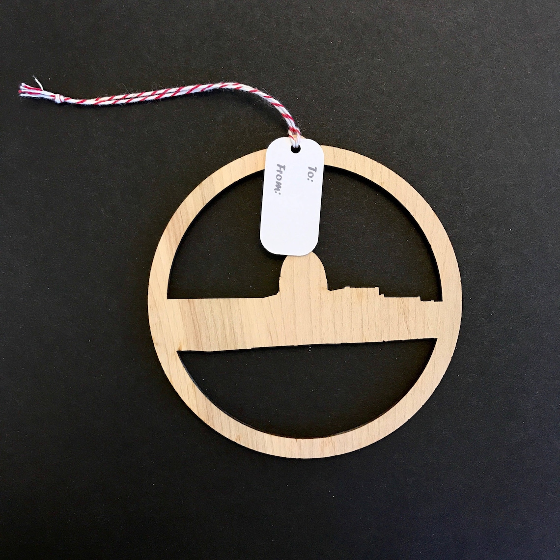 Tucson Arizona Temple Ornament Wood Ornament Christmas Etsy