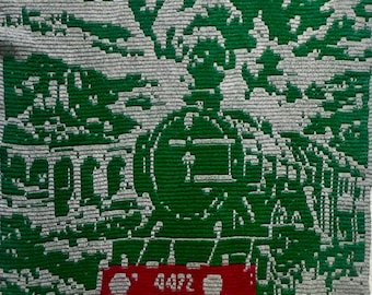 Patrón de ganchillo para tren de vapor, patrón de manta con superposición de mosaico, patrón de manta afgana de tren en PDF, ganchillo para motor de vapor, vapor y acero