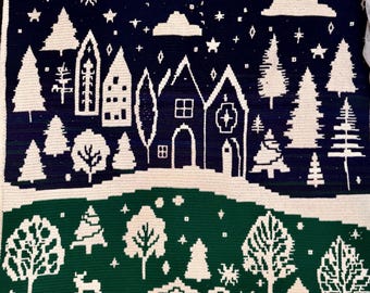 冬の夜 | かぎ針編みパターン | PDF