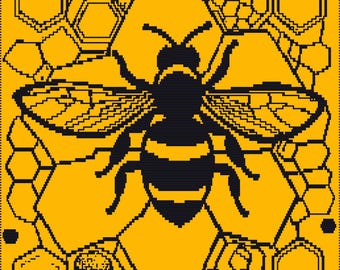 ハッピーハイブ | かぎ針編みパターン | PDFデジタルダウンロード