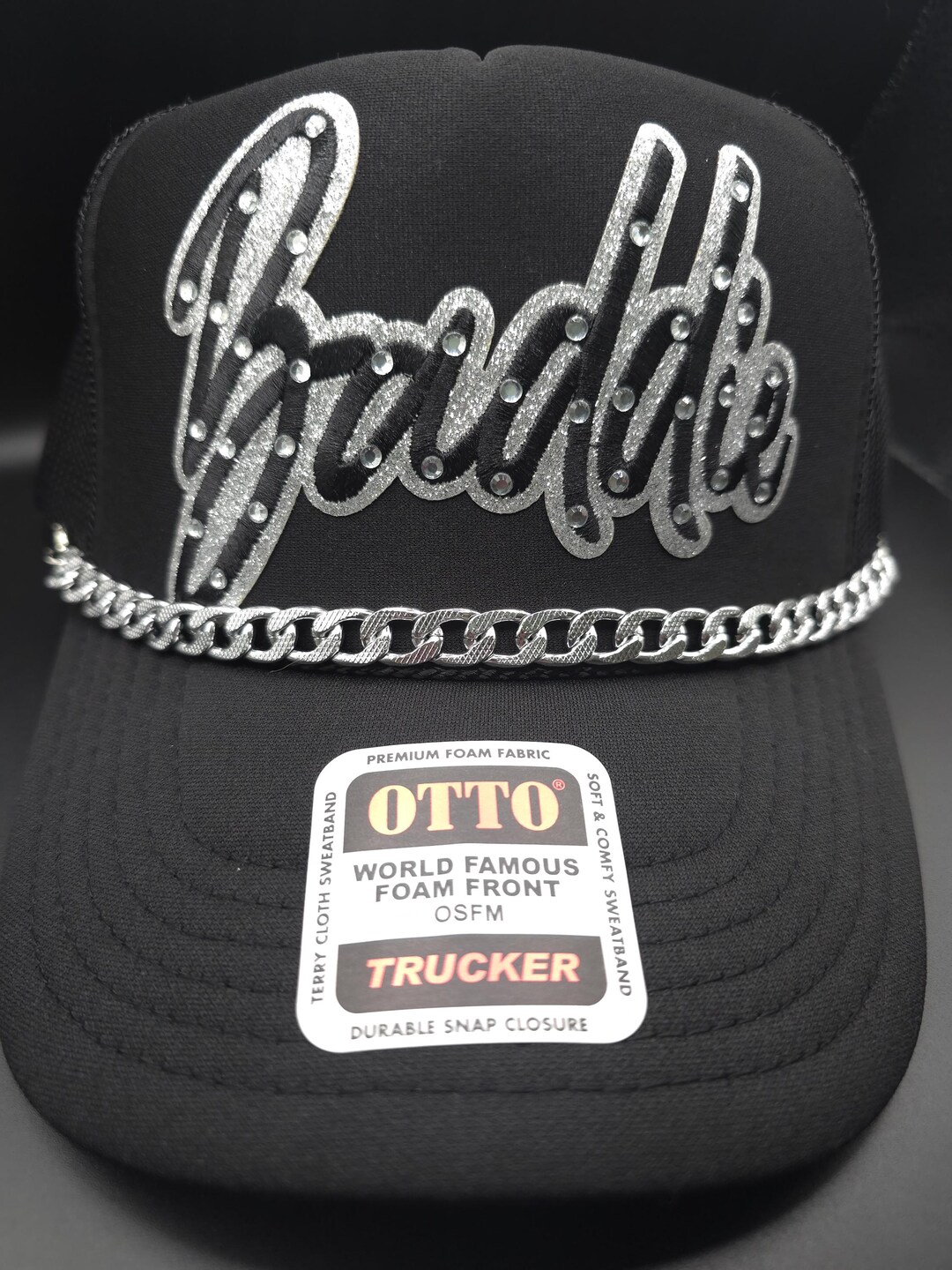 B-Girl Trucker Hat Black main image 1