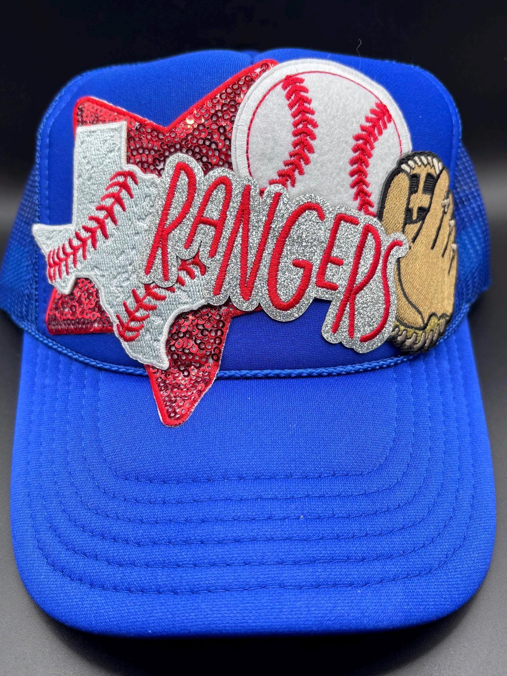 MLB Texas Ranger Women\'s Distressed Trucker Cap 47 Texas Rangers Women main image 4