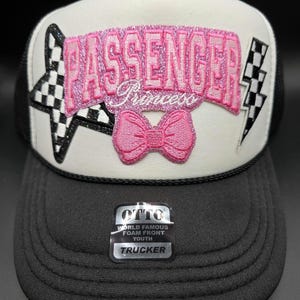 Youth Size Passenger Princess off road SXS RZR UTV glamis hat