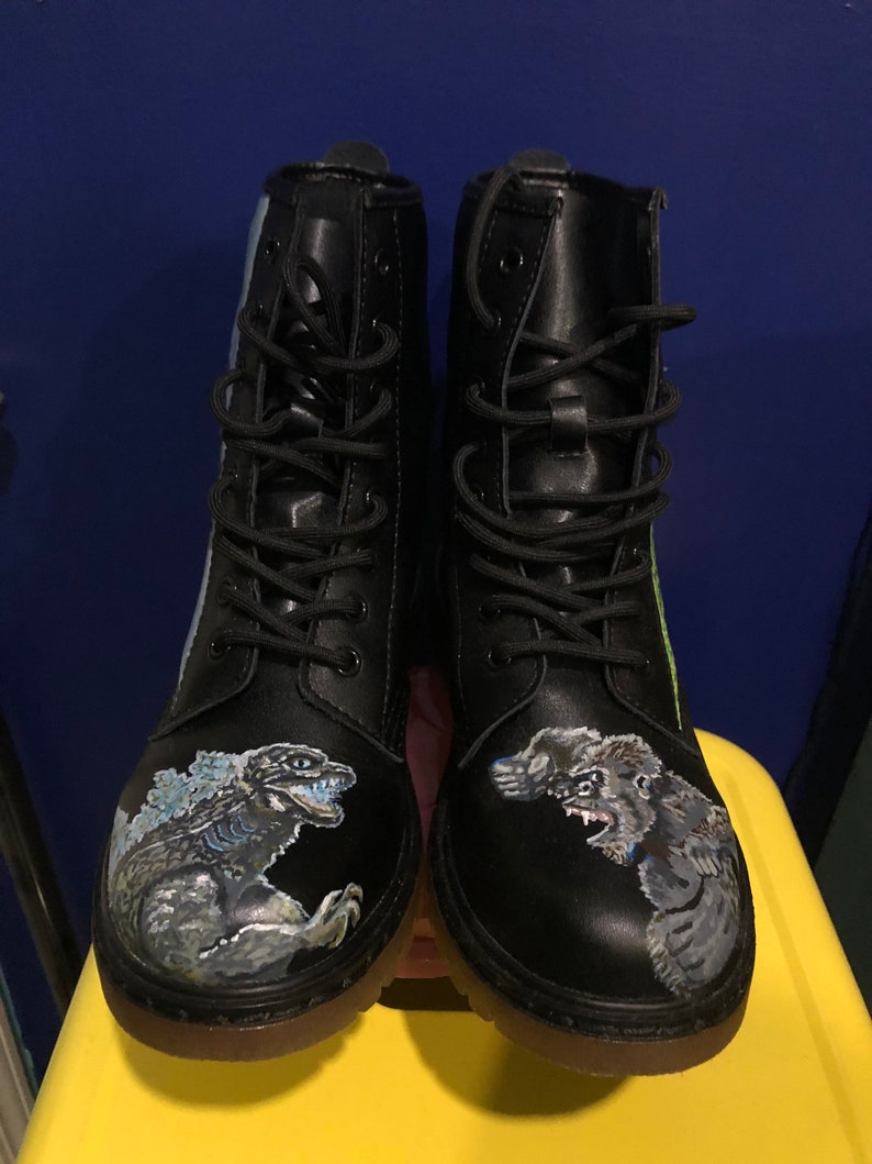 custom painted boots