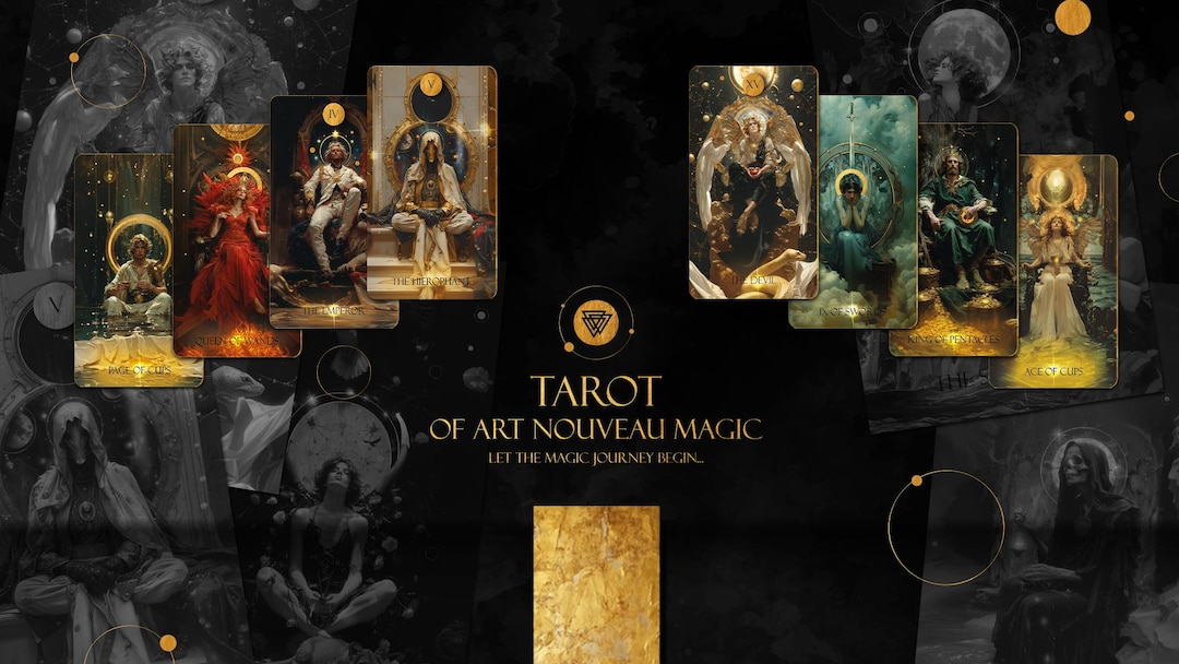 Tarot of ART NOUVEAU MAGIC (second Edition) - Etsy