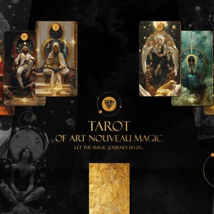 Tarocchi della MAGIA ART NOUVEAU (seconda edizione)