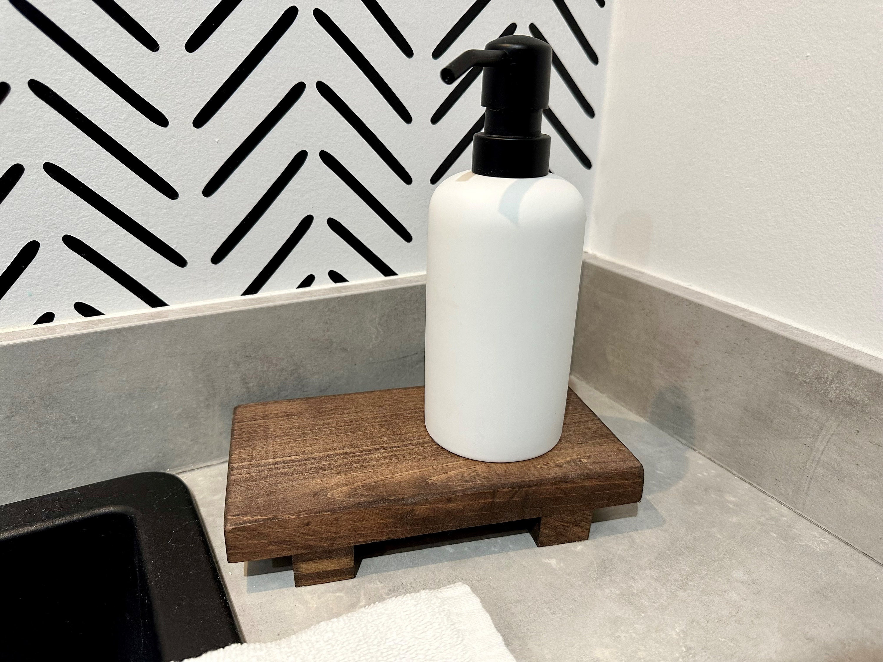 GETHOME Non Slip Rectangular Plate … curated on LTK  Kitchen soap holder, Kitchen  soap dispenser, Kitchen sink decor