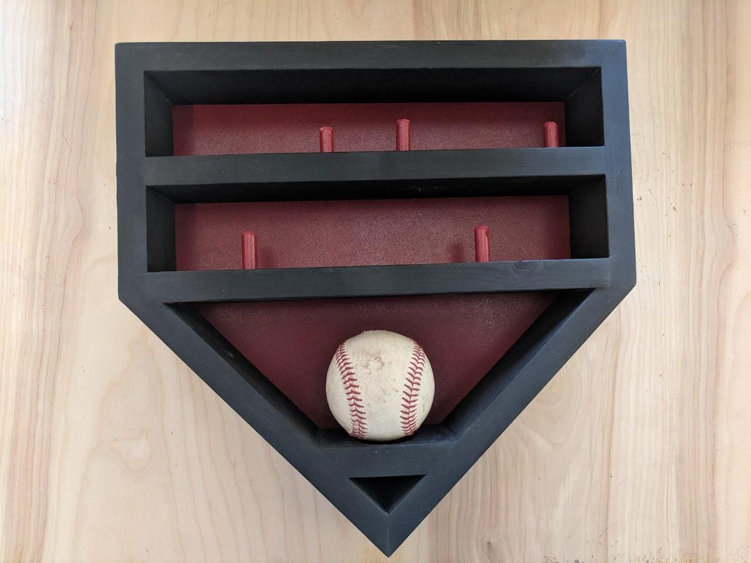 Custom Baseball Ring & Ball Display | Kids Team Sports Wall Sign | End ...