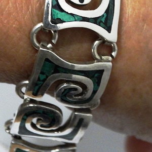 Sterling Silver Mexican Made Bracelet.