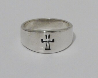 James Avery Sterling Cutt Out Cross