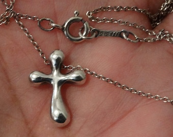 Tiffany Cross Necklaces - Etsy