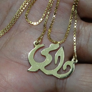 22k Yellow Gold Necklace.