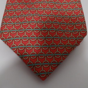 Authentic HERMES Pink Tie.
