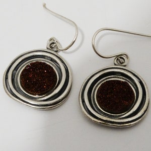 PZ Sterling Silver Made in Israel Earrings.