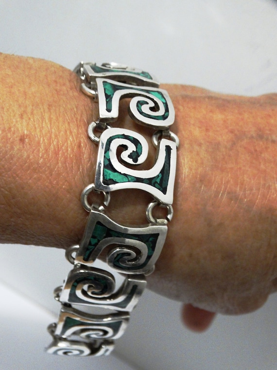 Sterling Silver Mexican Made Bracelet.