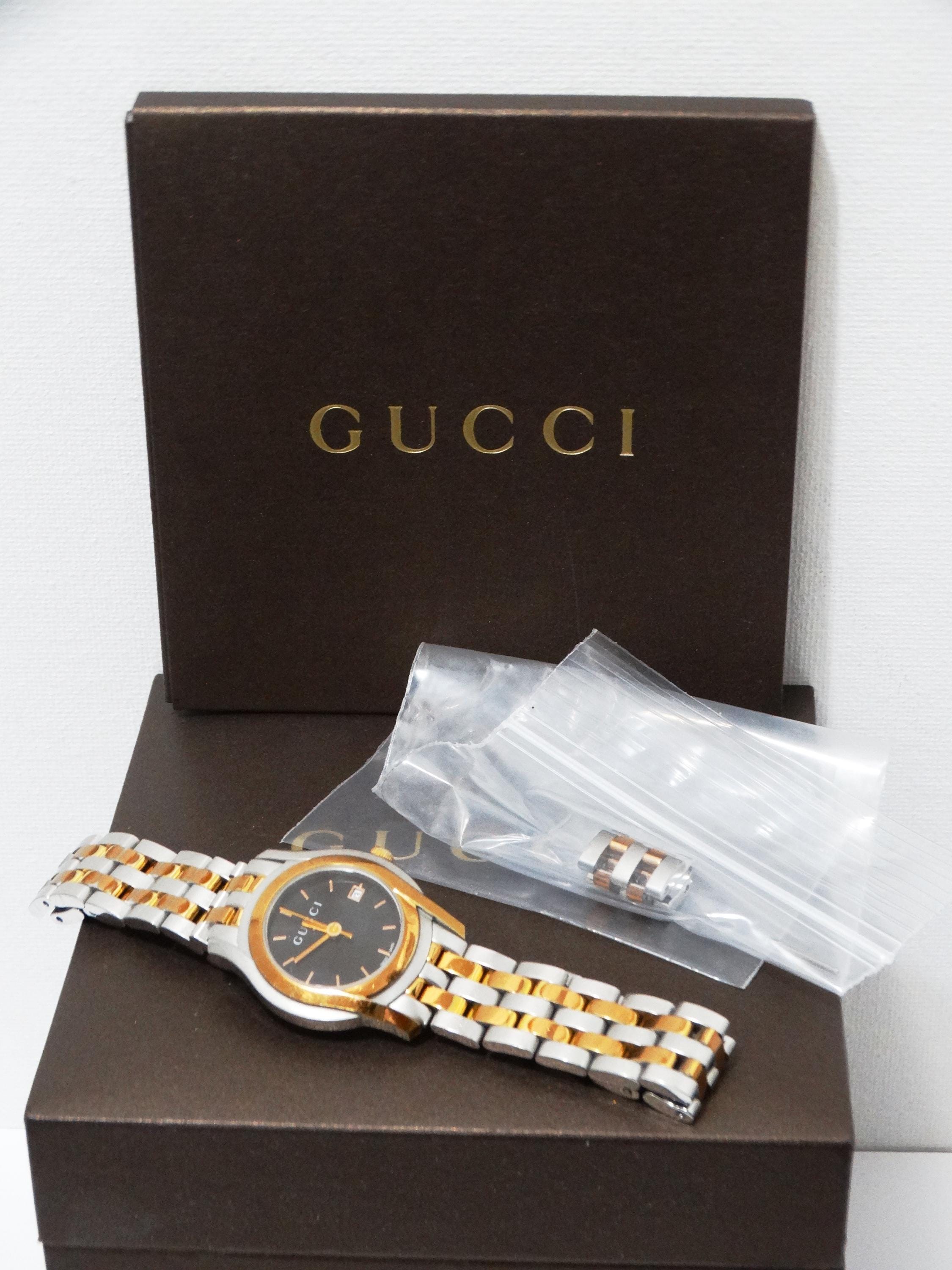 Gucci gold vintage watch België