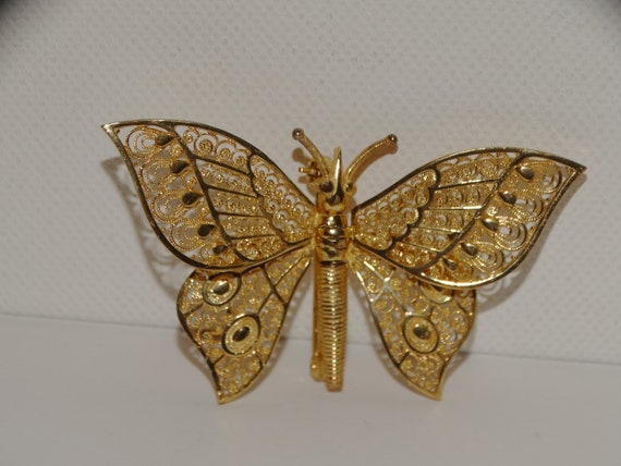 NW Germany Made Solid Sterling Silver Filigree Ve… - image 5