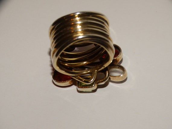 Sterling Silver Size 7 Ring Featuring Genuine Cit… - image 8