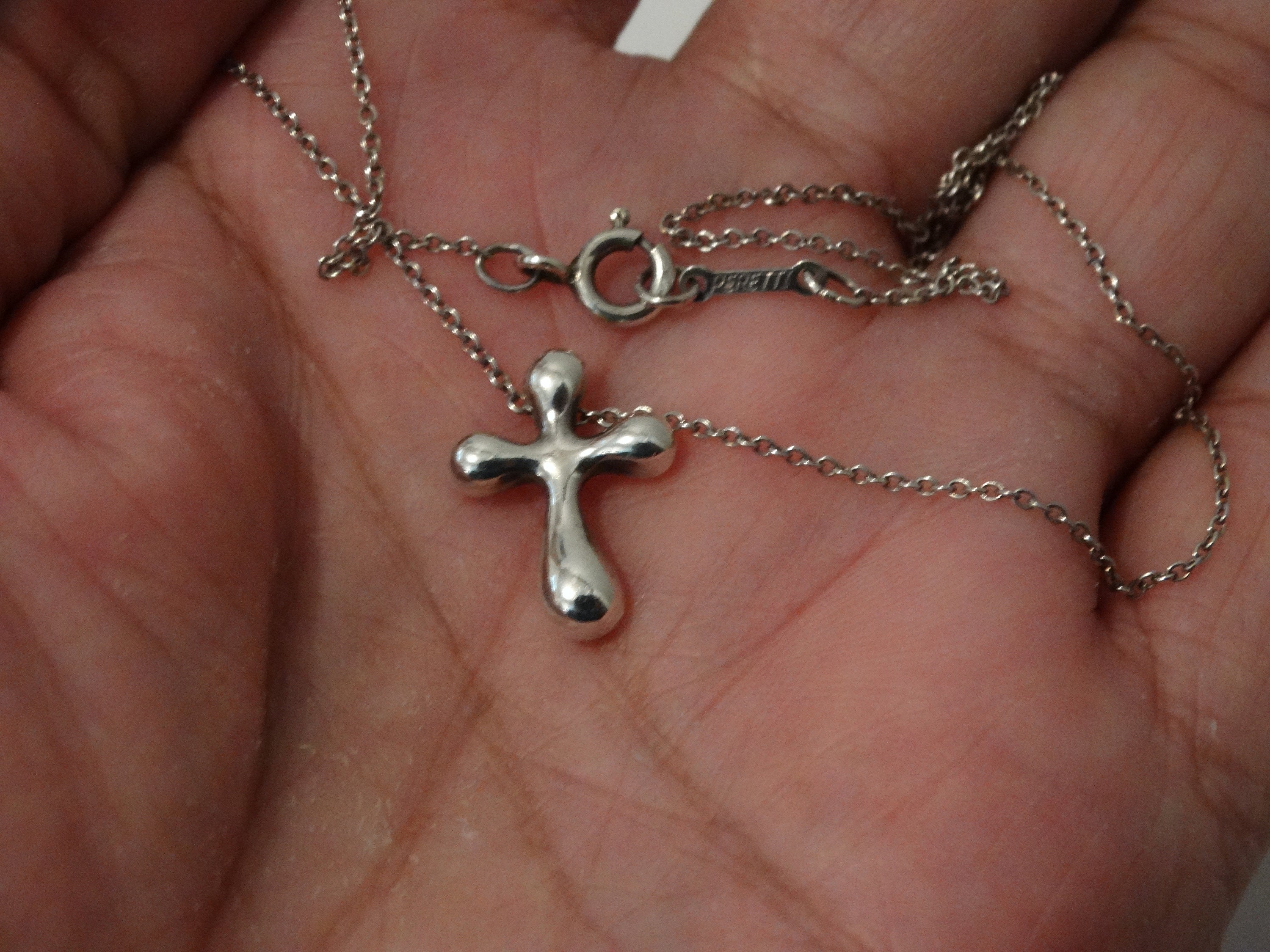 アクセサリー TIFFANY VINTAGE SIGNATURE CROSS NECKLACE Tiffany & Co 18K Gold RARE Signature X Cross Necklace! | eBay