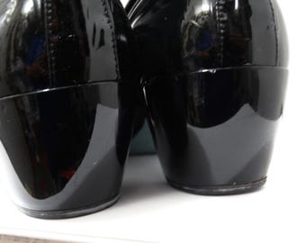 MARC BY MARC JACOBS ブラックハイヒール　サイズ37 Marc Jacobs Women's Size 37 Black Leather Italian Shoes. - Etsy Canada