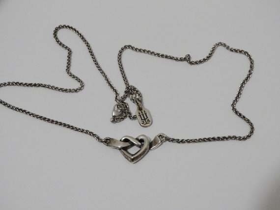 James Avery Sterling Silver Heart necklace. - image 6