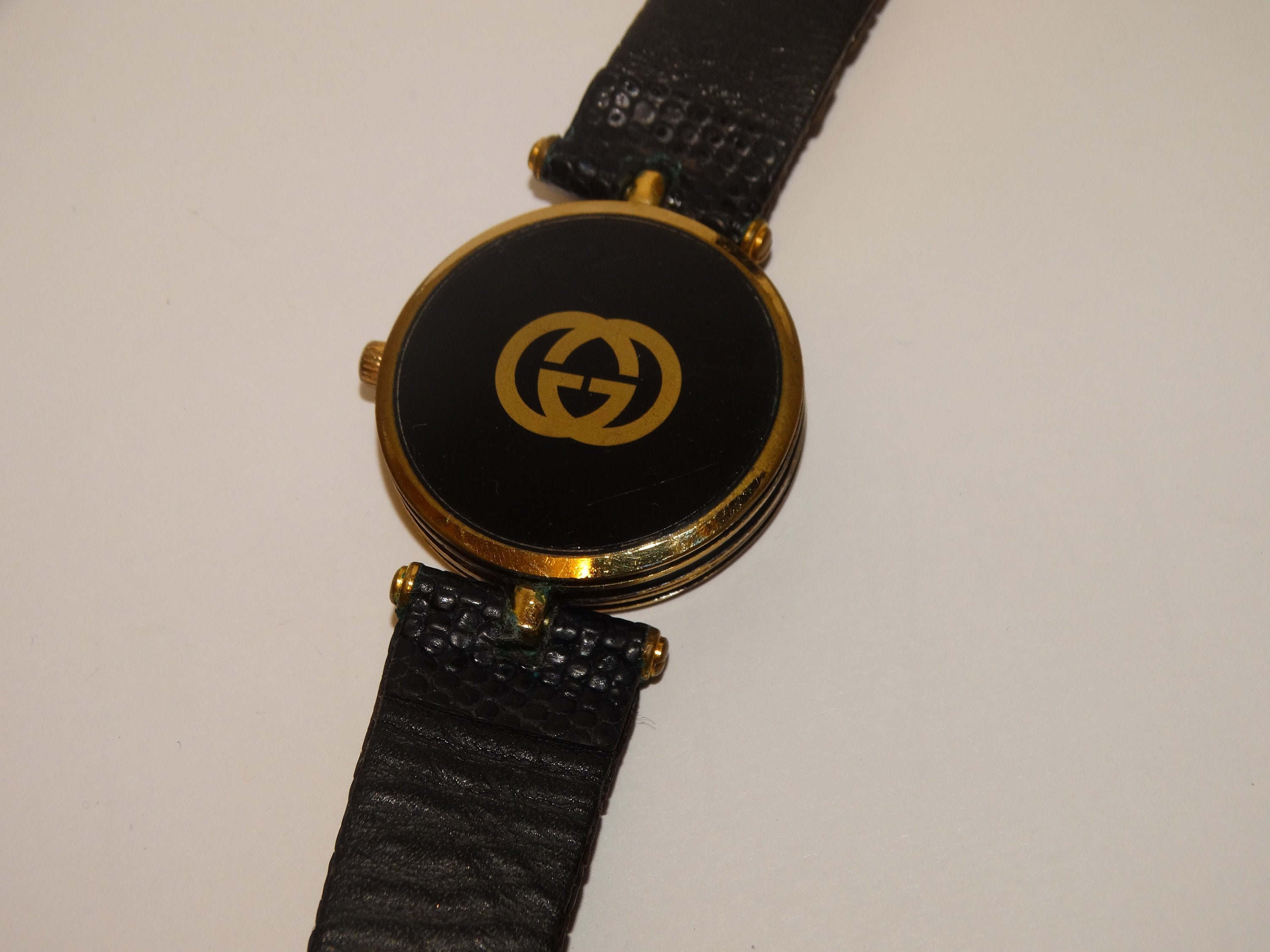 Gucci UNISEX Gold Plated Quartz Watch 