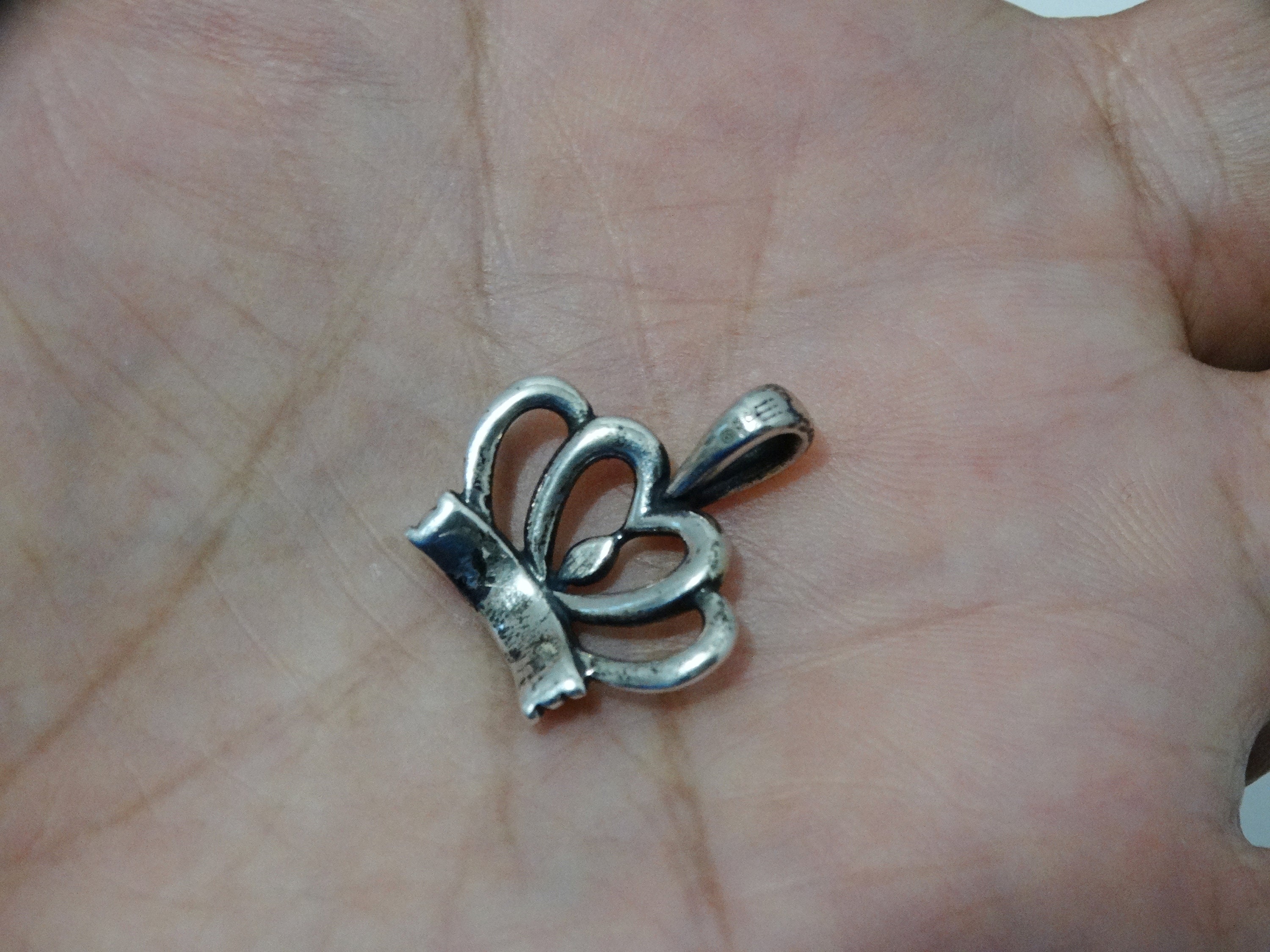 James avery crown necklace deals