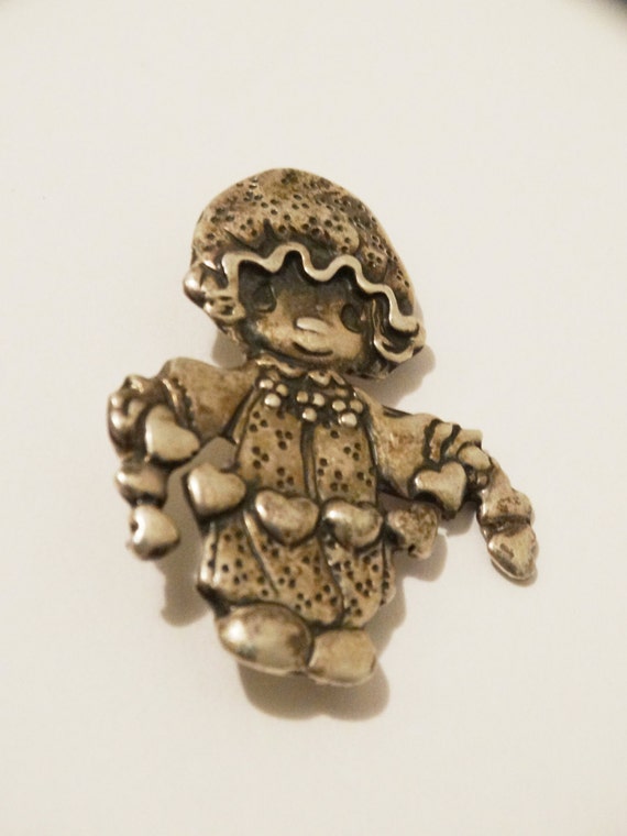 Sterling Silver Mexican Made Little Girl Figural B