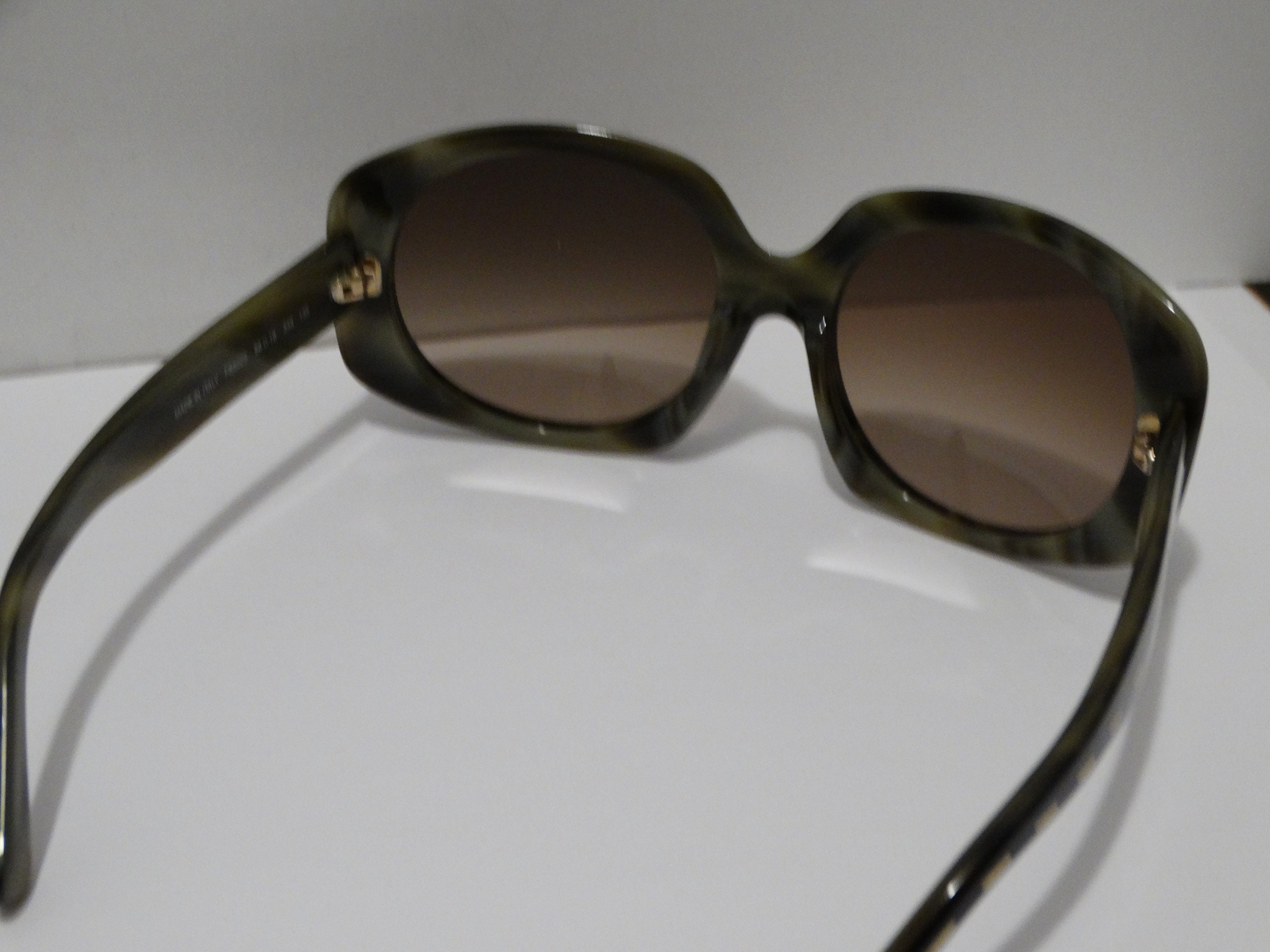 Vintage beautiful FENDI sunglasses ? brown FF side logo made in Italy Fendi Vintage Sunglasses 90s Squared Narrow Brown SL 7736 - Etsy main image 4