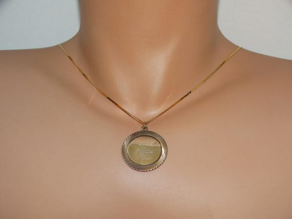 14k Gold " I Assessed My Priorities" Necklace.