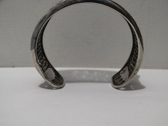 Silpada Sterling Silver Weave Design Cuff Bracele… - image 7