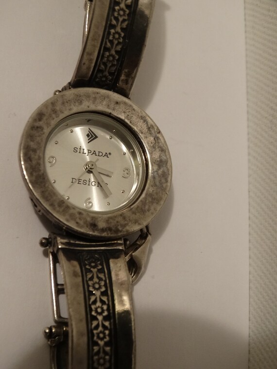 Silpada Sterling Silver Wrist Watch. - image 5