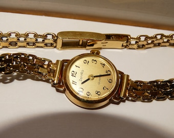 14k Gold ZentRa Quartz Damen Armbanduhr