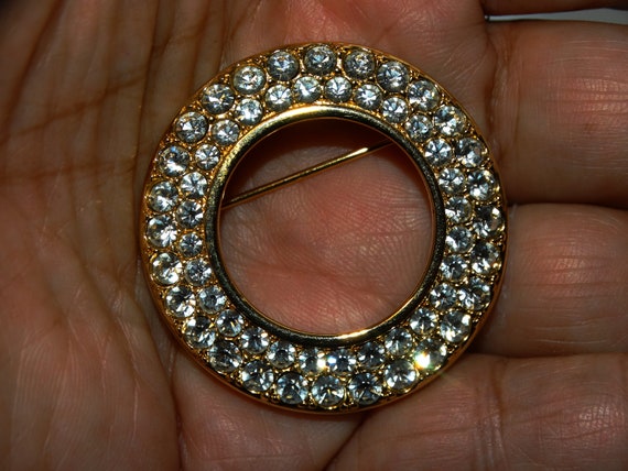 Swarovski Swan Signed Highly Sparkling Crystals G… - image 3